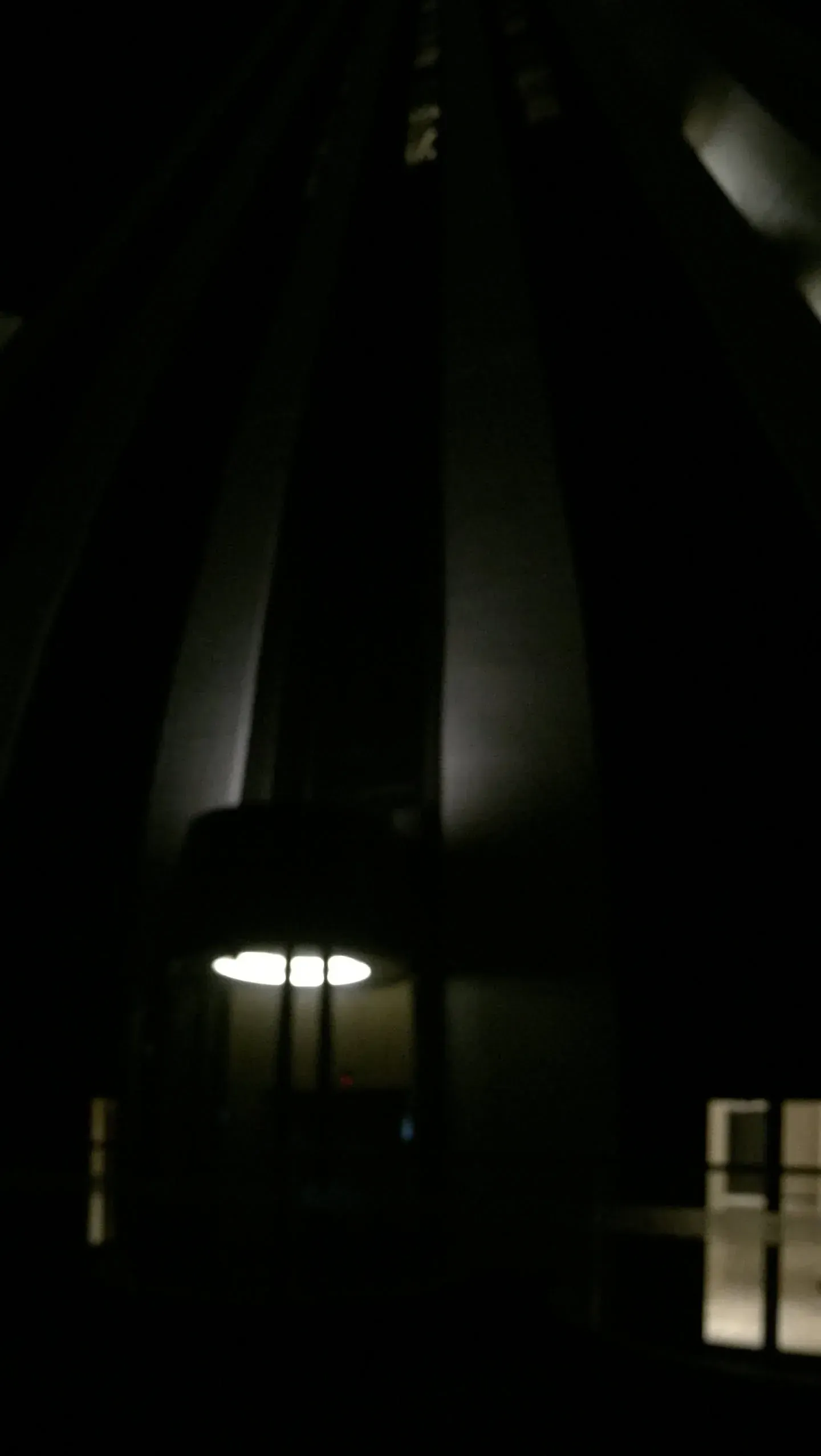 Night street view in Downtown Core, Singapore