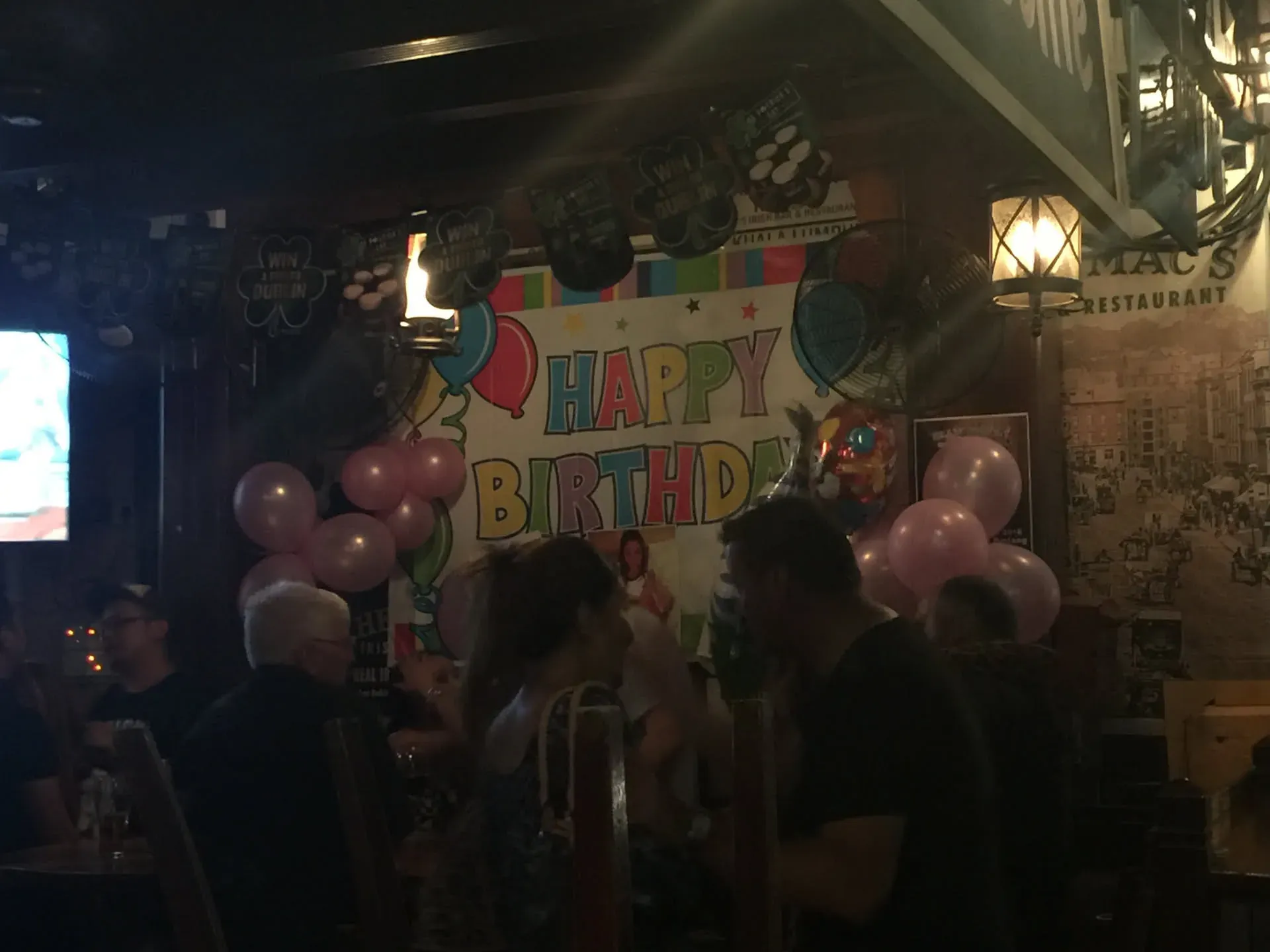 Birthday party celebration at restaurant in Bukit Bintang, Kuala Lumpur