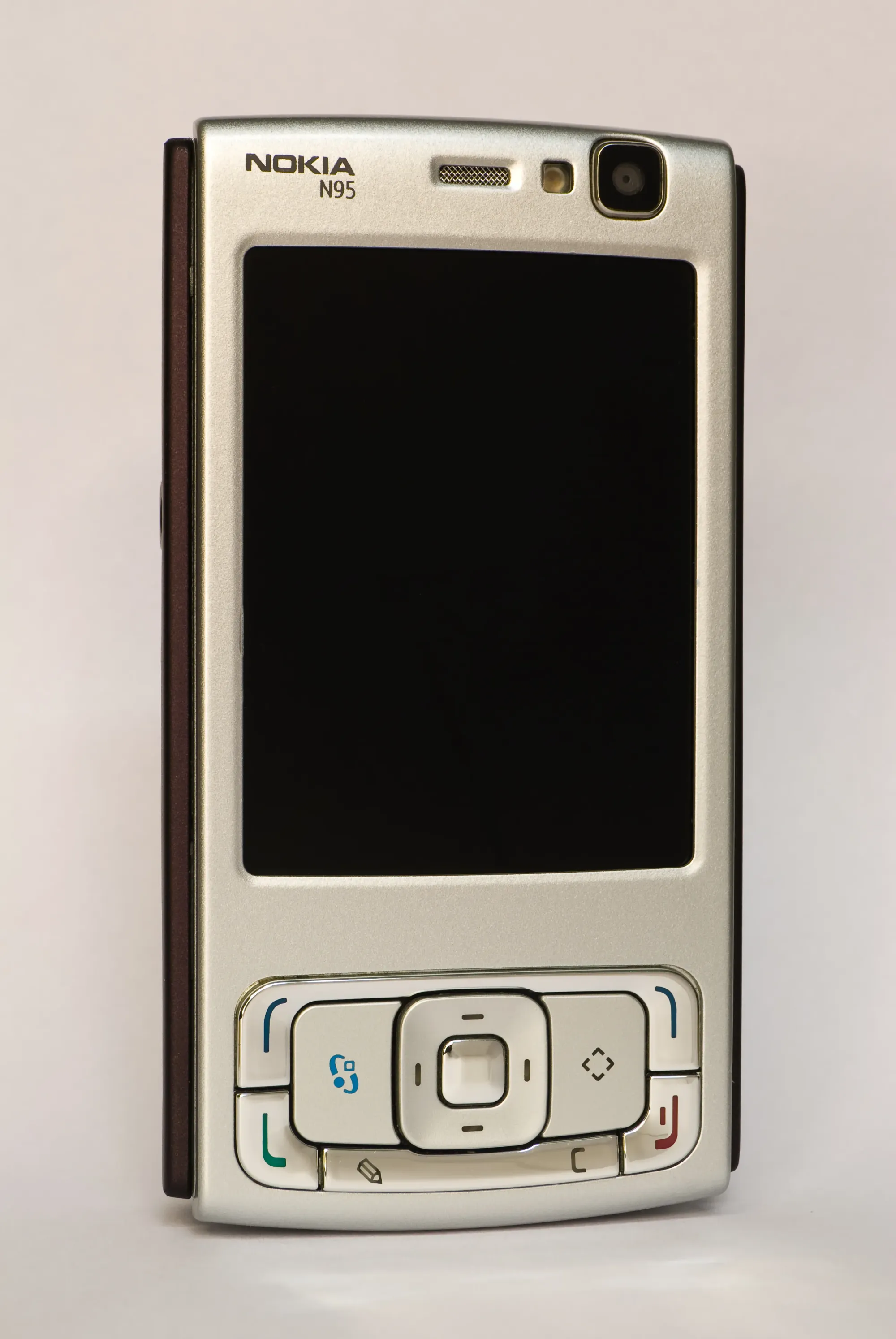 Nokia N95 dual-slider with GPS, ca. 2007