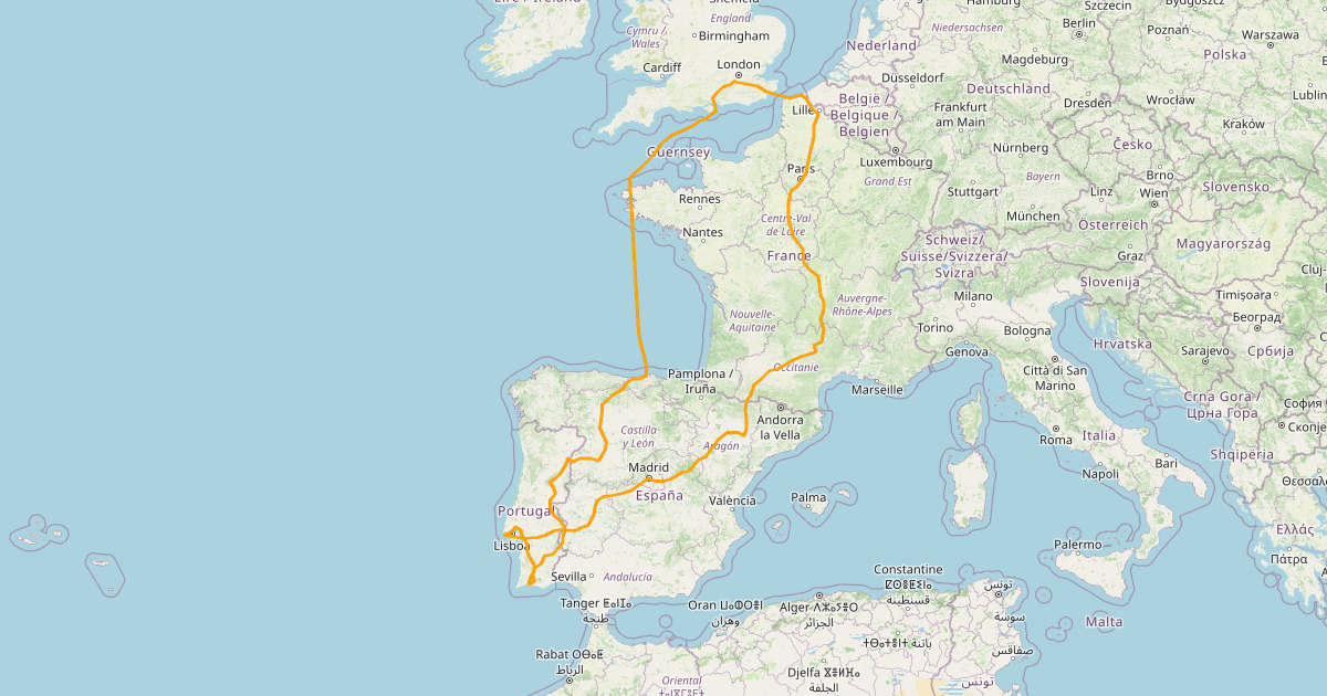 Spain, Portugal and France Moto Trip — September 2016