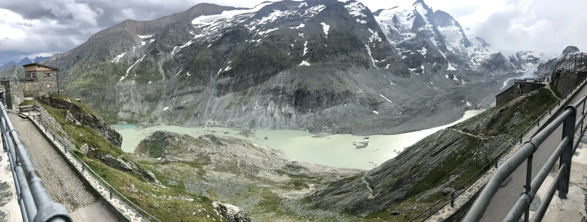 Pasterze Glacier below the Großglockner, Austria.