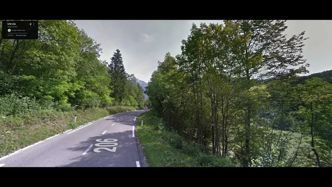 Street View Both Sides — Soča Valley
