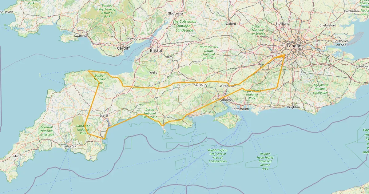 West Country with Ray & Dave — June 2017