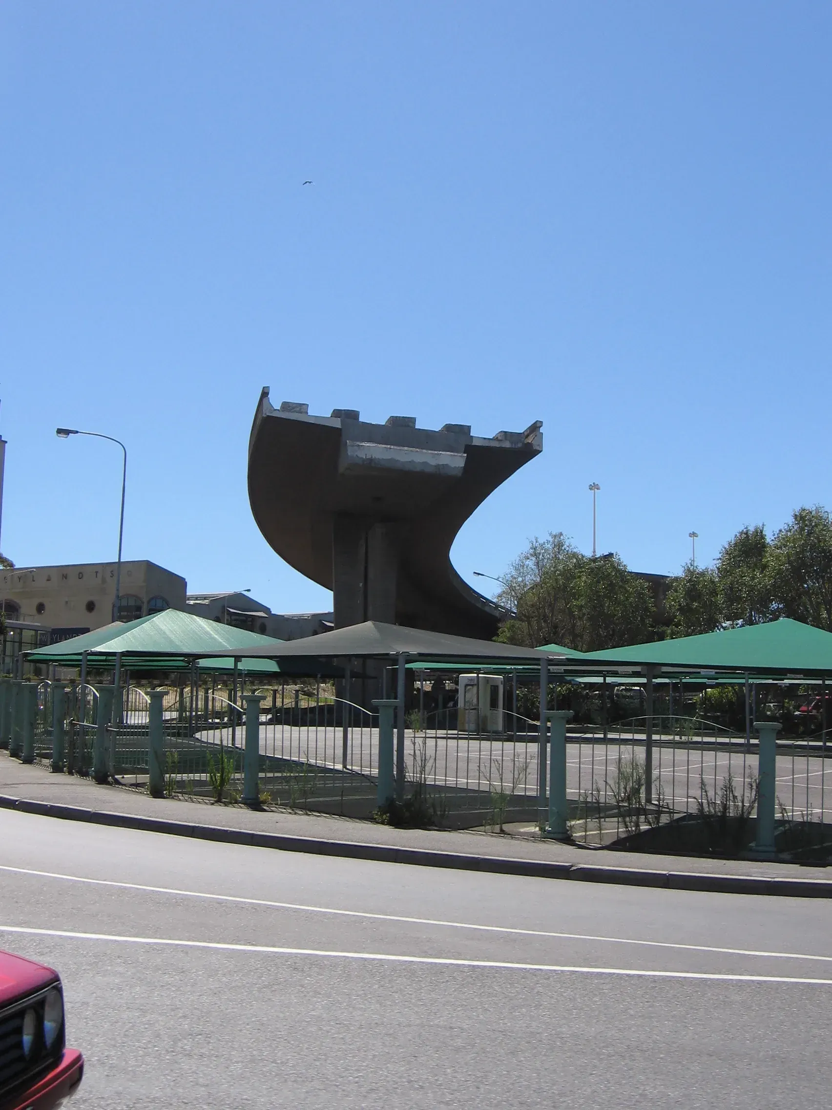 Unfinished bridge Cape Town