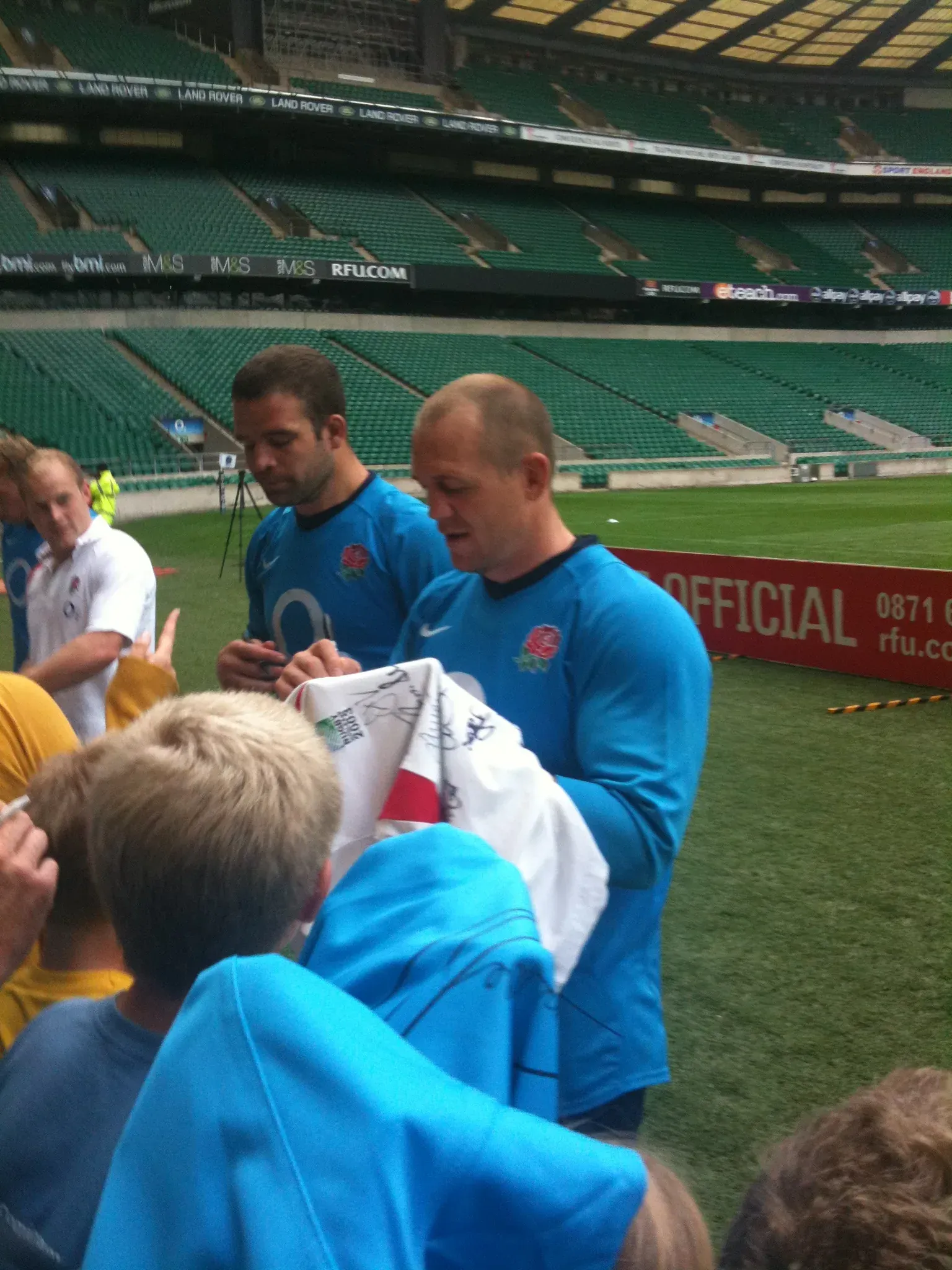 Mike Tindall 2009 08 12 2 Whitton twickenham england training