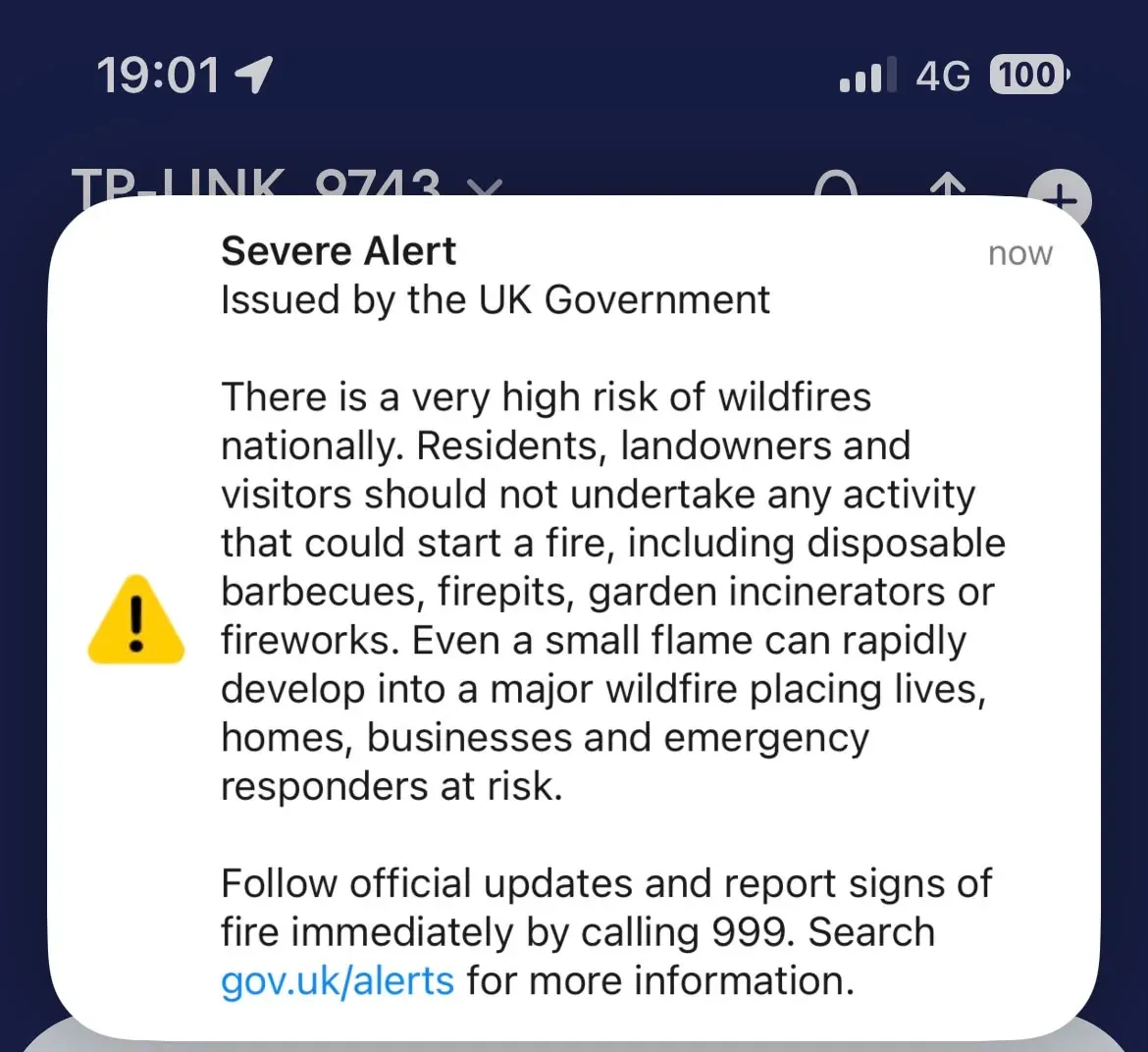 A Severe Alert About Barbecues