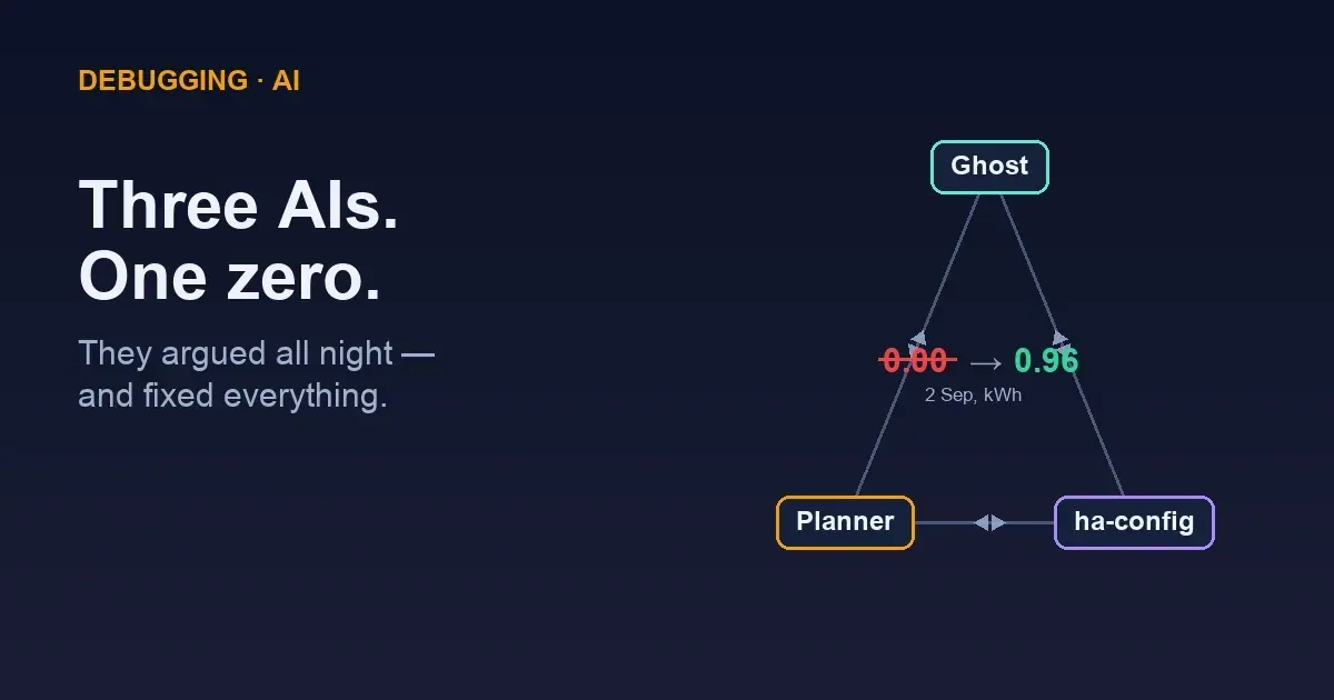 My Three AIs Argued All Night, and Fixed Everything